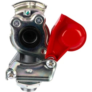 Cupla aer rosu M16x1.5 - cu filtru