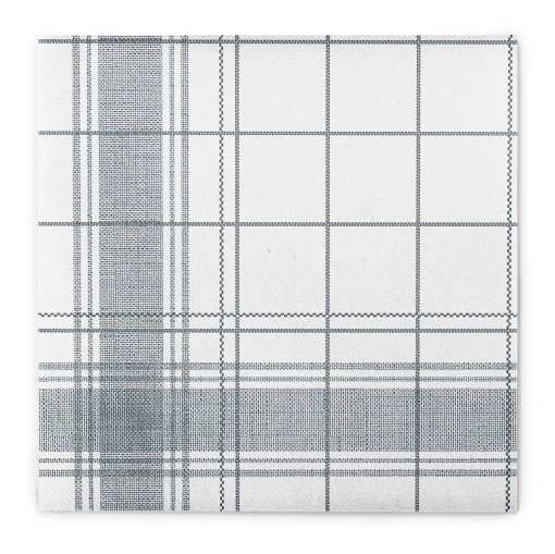 Празнични салфетки Linclass - Nadeem (Grey) / 40x 40 см / 50 бр.