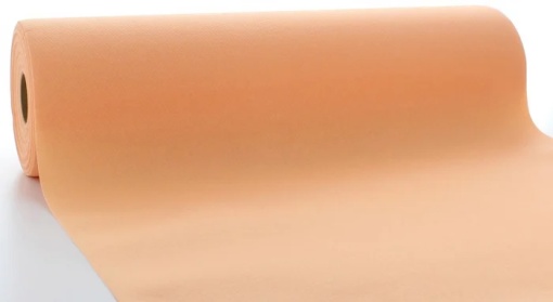 Пътека за маса - Linclass Apricot (пастелно оранжево, прасковено) / 40 см x 24 м / 1 ролка