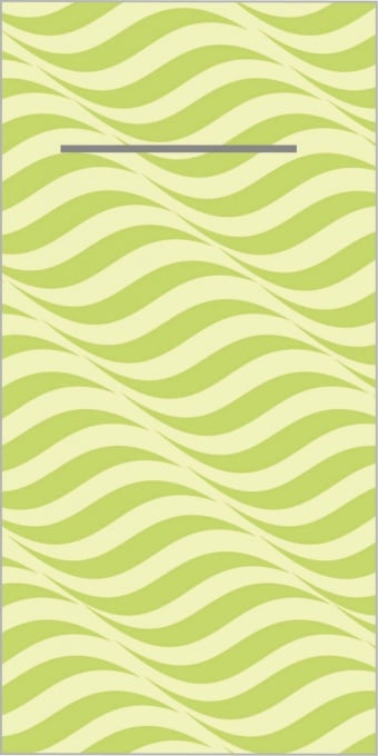 Салфетки с ДЖОБ за прибори - Linclass Nice (Lime green) / 40 х 40 см / 100 бр.