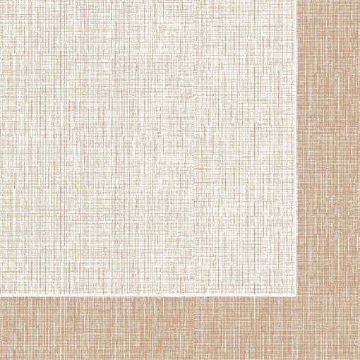 Салфетки Mank HORECA, Spanlin®, Hans Braun бежово и кафяво, 40 x 40 см, идеални за сватби, партита, кръщенета, комплект от 30 бр.