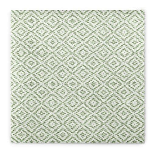 Празнични салфетки Linclass - Lagos Base Green / 40 x 40 см / 50 бр.