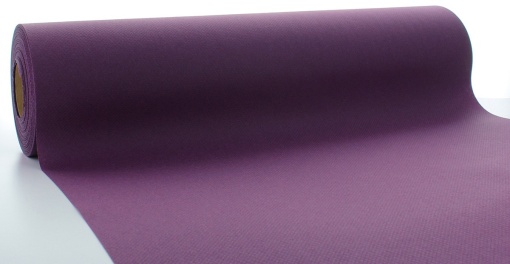 Комплект от 1 маса Napron Traverse Roll Mank HORECA, Linclass® Airlaid, аметистово лилаво, 40 cm x 24 m, идеална за сватби, партита, кръщенета