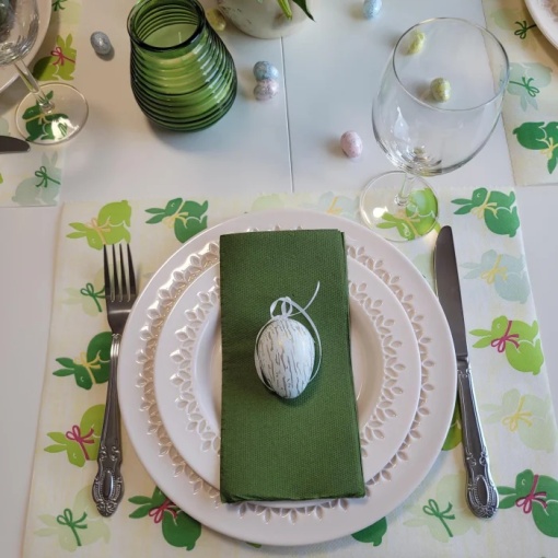 Mank HORECA салфетки, Softpoint®, Olive Olive, 40 x 40 cm, идеални за сватби, партита, кръщенета, комплект от 50 бр.