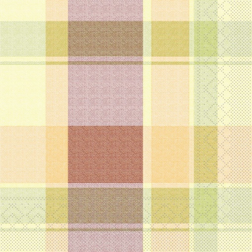 Mank Horeca салфетки за маса, Tissue Deluxe®, кариран модел, 33 x 33 см, идеални за сватби, партита, кръщенета, Великденски комплект 100