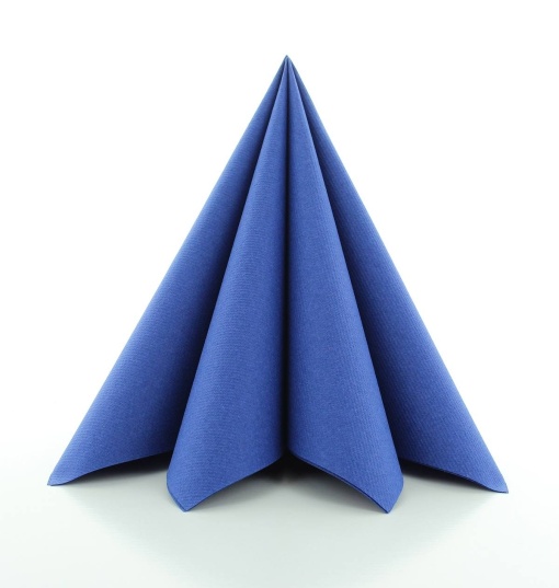Празнични салфетки Linclass - Royal Blue (тъмно сини) / 40 х 40 см / 50 бр.
