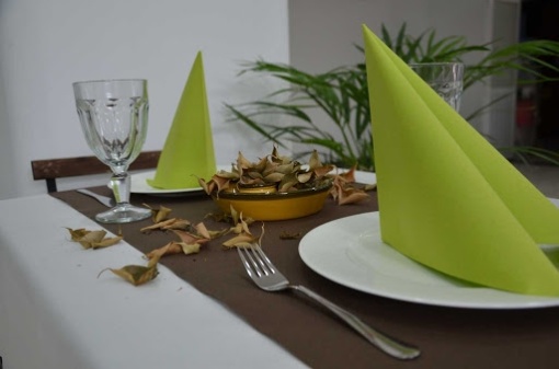 Комплект от 50 салфетки Mank Horeca, Linclass® Airlaid, Light, Kiwi green, 40 x 40 cm, Идеални за партита, Великден