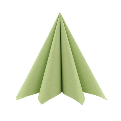 Празнични салфетки за маса Linclass, Light, Olive, Olive, 33 х 33 см, 50 бр