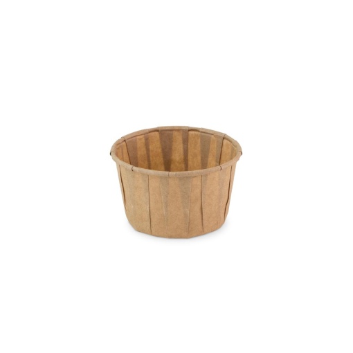 Чаши от естествена хартия (FSC®), кръгли, 120 ml, ø70 x h43mm, 100 бр.