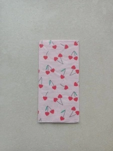 ПОЛУПАЛЕТ Салфетки за маса, 3 слоя, Tissue – Cherry Love, 33 x 33 см, сгънати 1/8, 7200 бр.