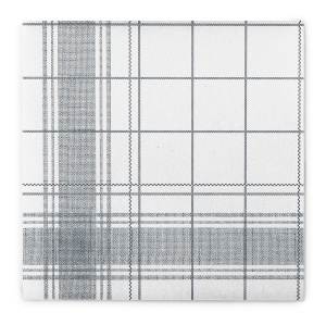 Празнични салфетки Linclass - Nadeem (Grey) / 40x 40 см / 50 бр. - Img 1