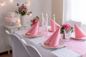 Спален вагон за маса - Linclass Pink / 40x120 см / Ролка 20 броя - Img 3