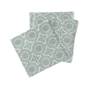 3-слойни салфетки за маса Tissue - Madrid-Classic (маслина) / 40 х 40 см / 100 бр. - Img 2