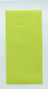 Салфетки с джоб за прибори - Linclass Verde Kiwi / 40 x 40 см / 75 бр - Img 2
