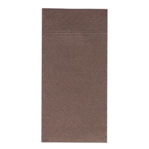 Салфетки с ДЖОБ за прибори - Tissue Deluxe (Brown) / 40 x 40 см / 75 бр. - Img 2