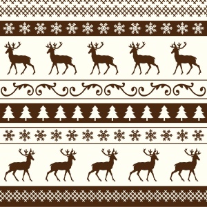 Салфетки Mank HORECA, Linclass® Airlaid, Коледа, Нова година, Basti (кафяво-кремави), 40 x 40 cm, Идеални за сватби, партита, кръщенета, Комплект от 50 бр. - Img 1