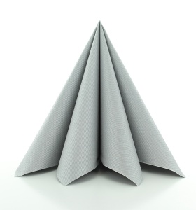 Салфетки Mank HORECA, Linclass® Airlaid, Silver Silver, 40 x 40 cm, Идеални за сватби, партита, кръщенета, Комплект от 50 бр. - Img 3