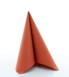 Сервиращи салфетки Linclass Terracotta (Керемиден) / 40 x 40 см / 50 бр - Img 3