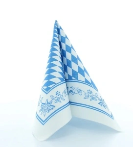 Празнични салфетки за маса Linclass – Bayern / 40 x 40 см / 50 бр. - Img 2