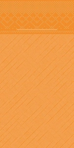 Салфетки с ДЖОБче за прибори Tissue Deluxe - Къри (Портокали) / 40 х 40 см / 100 бр.