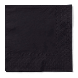 Салфетки Mank Horeca, Tissue Deluxe®, черни, 33 x 33 см, Комплект от 100 бр. - Img 1