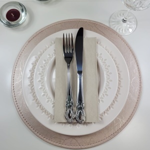 КУТИЯ Linclass салфетки с отлично качество, pebble stone (светлобежови), 40×40 см, сгънати на 1/8, 864 броя - Img 4