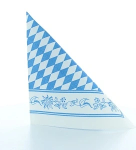 Празнични салфетки за маса Linclass – Bayern / 40 x 40 см / 50 бр. - Img 3