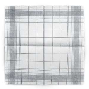 Празнични салфетки Linclass - Nadeem (Grey) / 40x 40 см / 50 бр. - Img 2