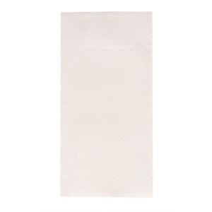 Салфетки с ДЖОБ за сервизи Tissue Deluxe Light - White / 40 x 40 cm / 75 бр. - Img 2