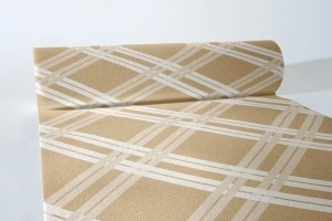Плъзгач за маса Linclass Linclass - Fabio (каре, бежово) / 40 cm x 24 m / 1 ролка