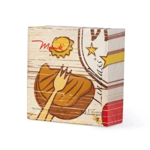 Празнични салфетки за маса Linclass – BBQ (Fast Food) / 40 x 40 см / 50 бр. - Img 4