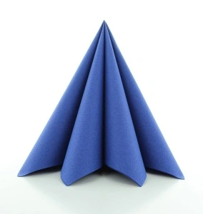 Празнични салфетки Linclass - Royal Blue (тъмно сини) / 40 х 40 см / 50 бр.