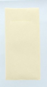 Салфетки с ДЖОБче за прибори - Linclass Creme (Cream) / 40 х 40 см / 75 бр. - Img 2
