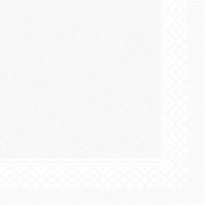 Салфетки Mank Horeca, Tissue Deluxe®, Бяла, 40 x 40 см, Идеални за сватби, партита, кръщенета Комплект 50 бр. - Img 1