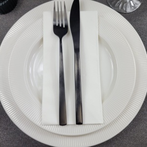 КУТИЯ салфетки Linclass с отлично качество, бели, 40×40 см, сгънати на 1/8, 864 броя - Img 4