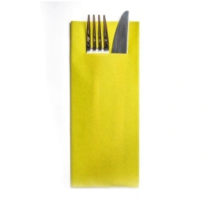 Салфетки за сервиране Linclass "Pub" - Kiwi Green / 40 x 33 см / 75 бр. - Img 2