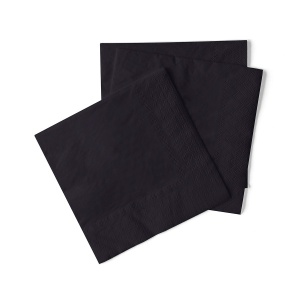 Салфетки Mank Horeca, Tissue Deluxe®, черни, 33 x 33 см, Комплект от 100 бр. - Img 3