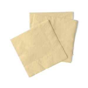 Салфетки Mank Horeca, Tissue Deluxe®, Cream, 24 x 24 cm, Идеални за сватби, партита, кръщенета, Великденски комплект 150 - Img 3