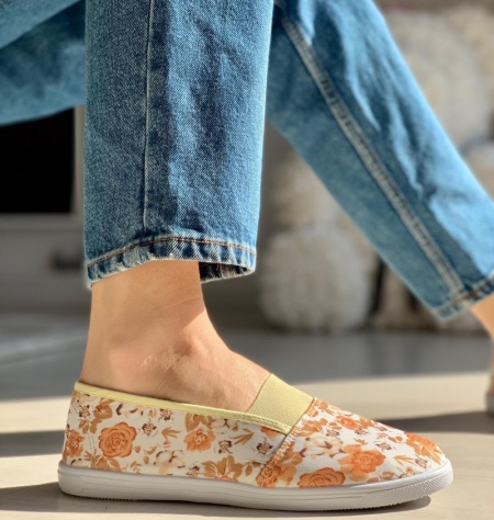Espadrile cod: E-113 Yellow - Img 2