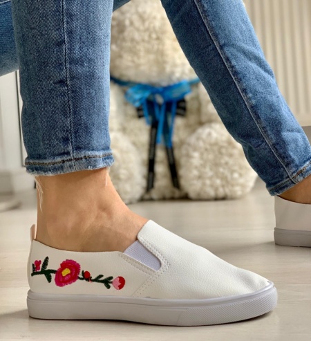 Espadrile cod: E-53 White
