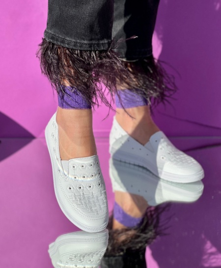 Espadrile Cod: F31 White - Img 5