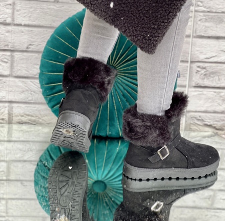 Ghete cod: J3098 Black - Img 2