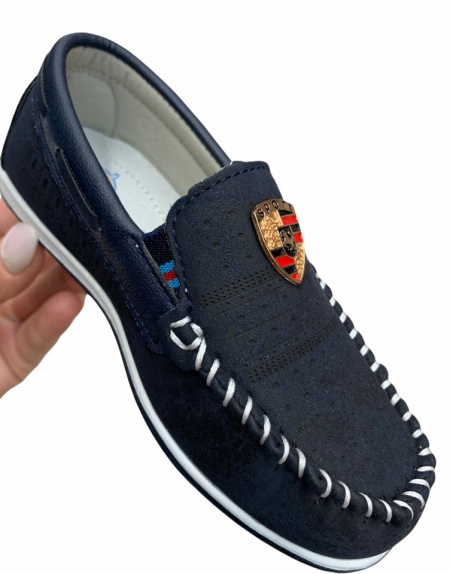 Mocasini Cod: 11-A2 Blue - Img 2