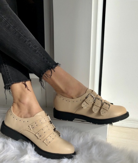 Pantofi Cod: FN365 Beige - Img 2
