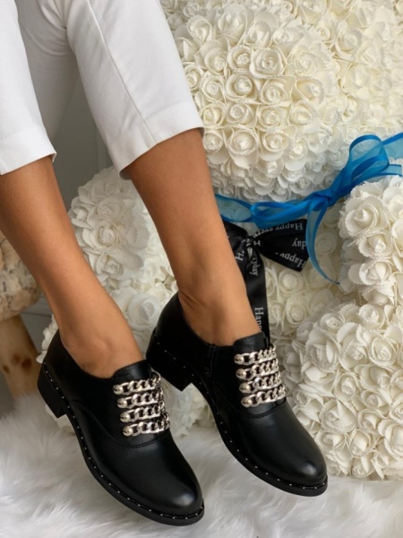 Pantofi cod: HQ-3k34-1 Black - Img 4