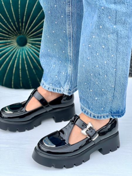 Pantofi Cod: X24-1210 A Black - Img 3