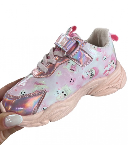 Pantofi sport Cod:A66 Peach - Img 2