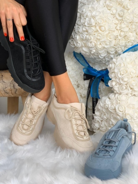 Pantofi sport cod: B-6837 Beige - Img 2