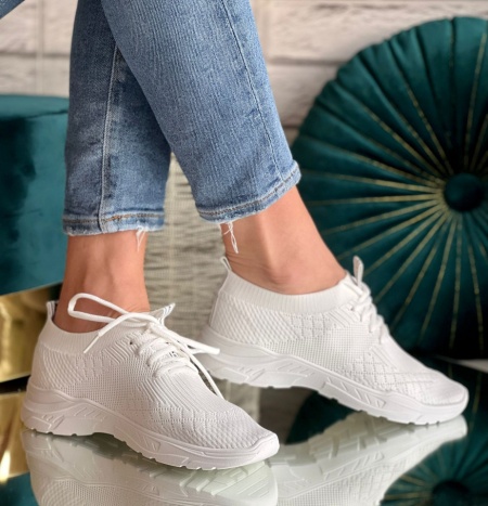 Pantofi sport cod: FZ-15 White - Img 2
