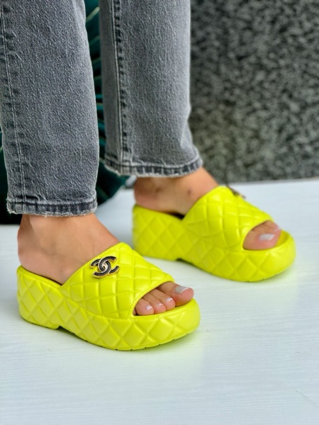 Papuci Cod: D651Yellow - Img 3